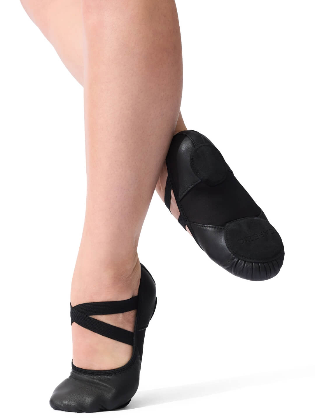 Hanami Leather Ballet Shoe | Black