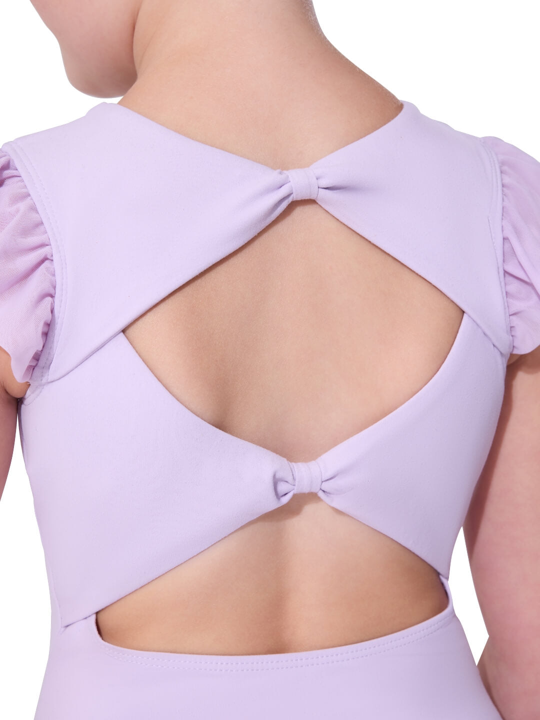 Sheer Ruffles Leotard - Child