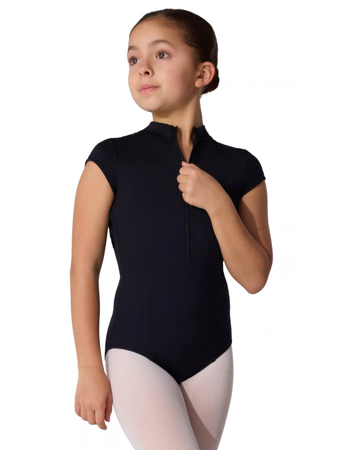 Soft Elegance Short Sleeve Princess Leotard - Tween