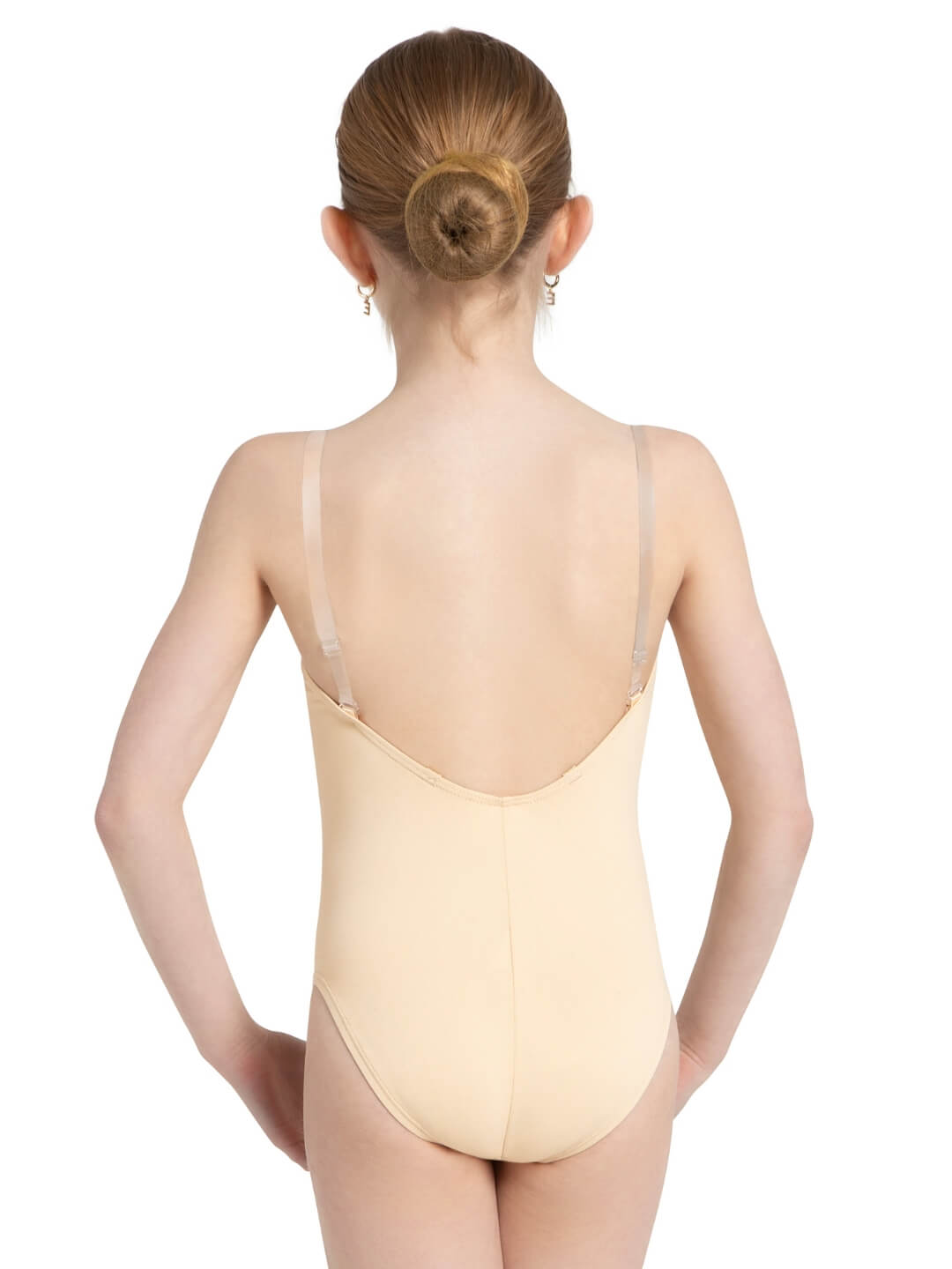 Camisole Leotard w/ Clear Transition Straps - Girls
