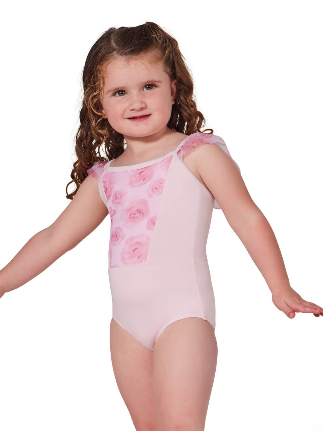 Coming Up Roses Primrose Leotard - Child