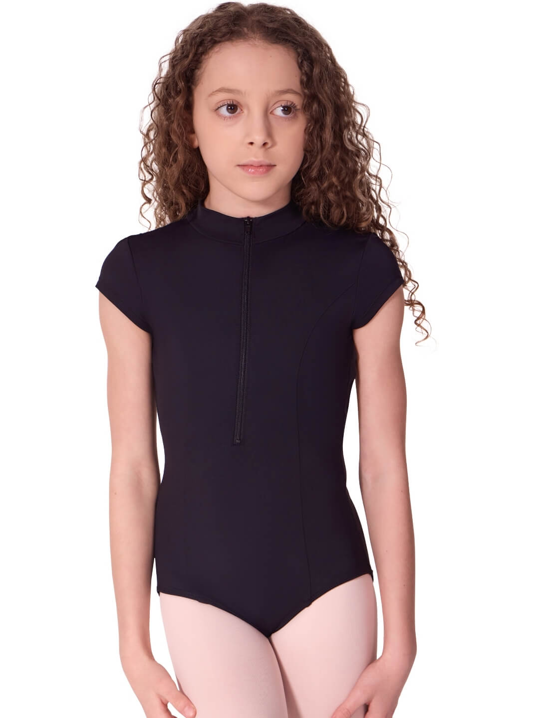 Soft Elegance Short Sleeve Princess Leotard - Tween