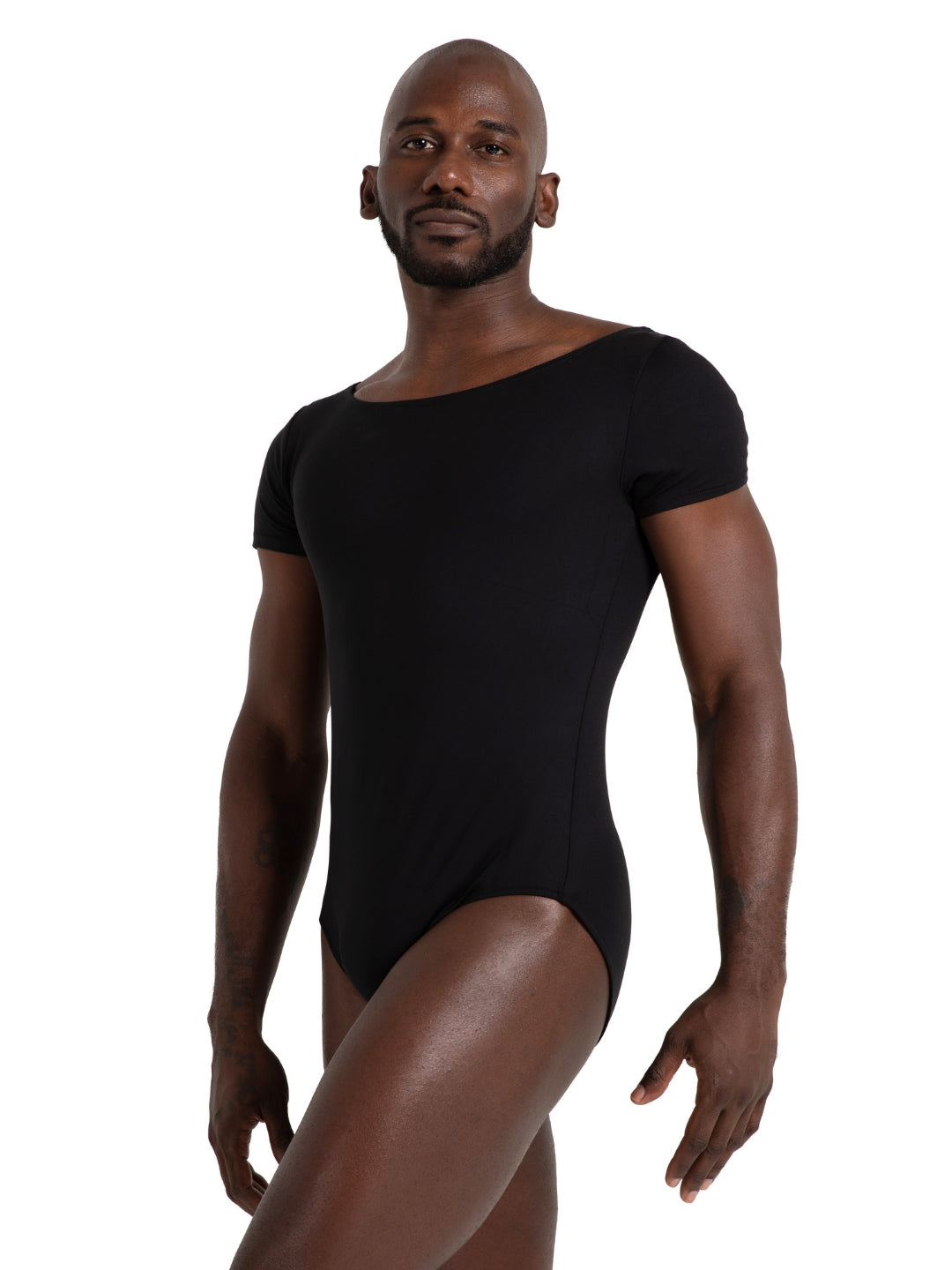 Studio Collection Short Sleeve Leotard - Mens