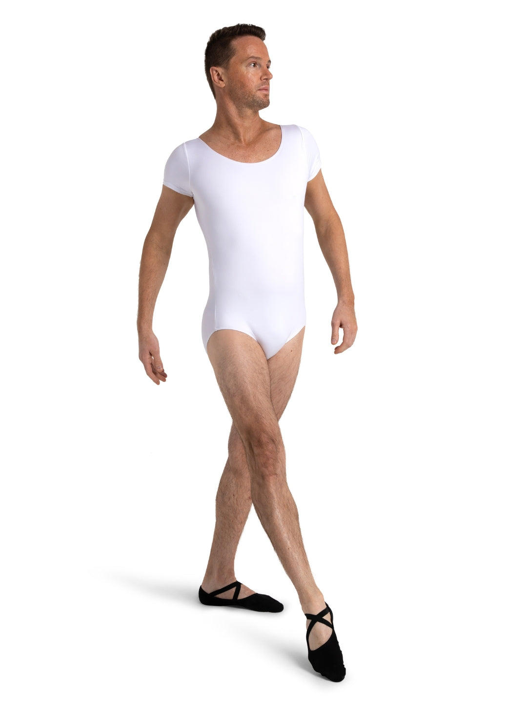 Studio Collection Short Sleeve Leotard - Mens