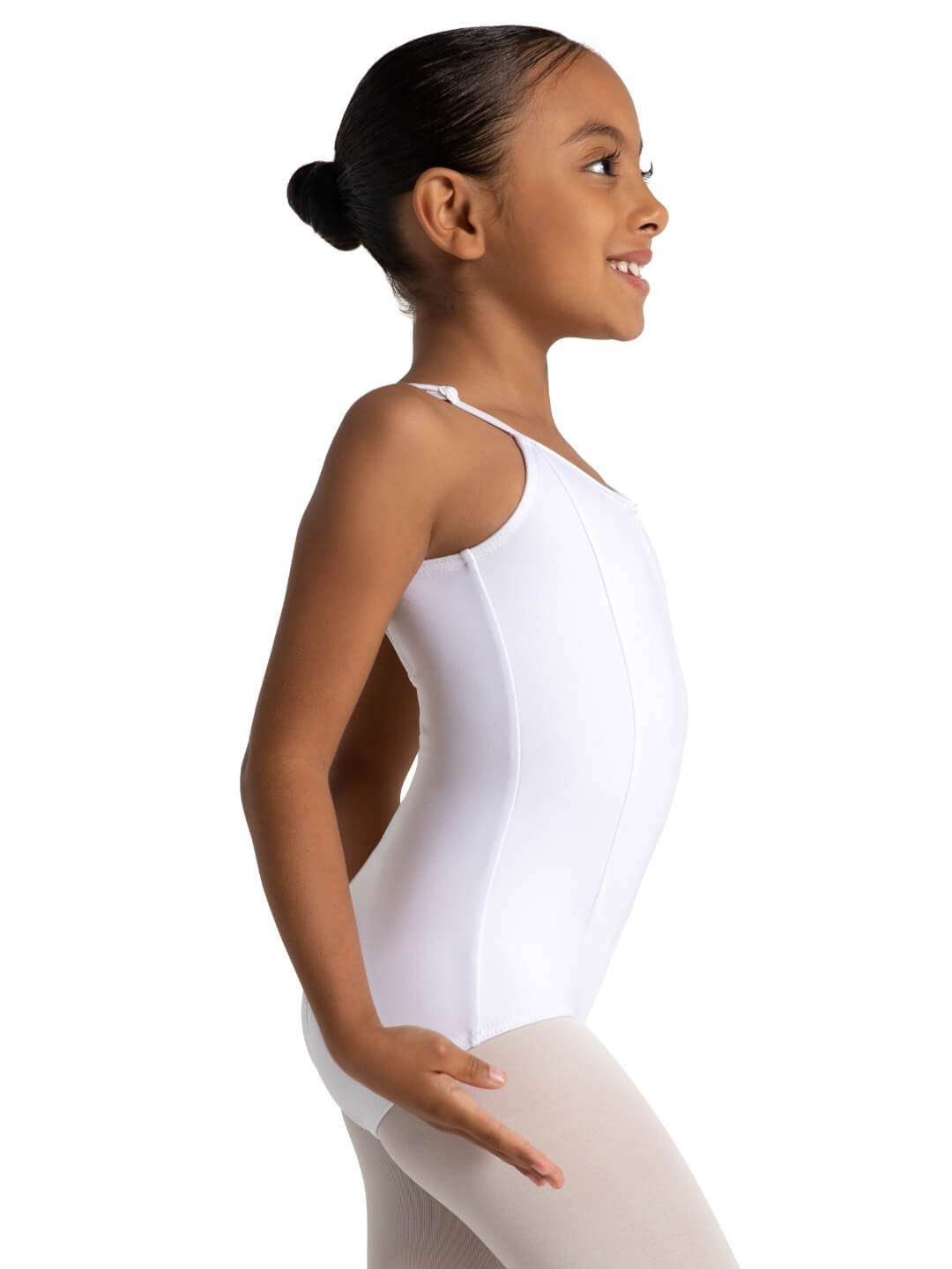 Studio Collection V Neck Camisole Leotard - Girls