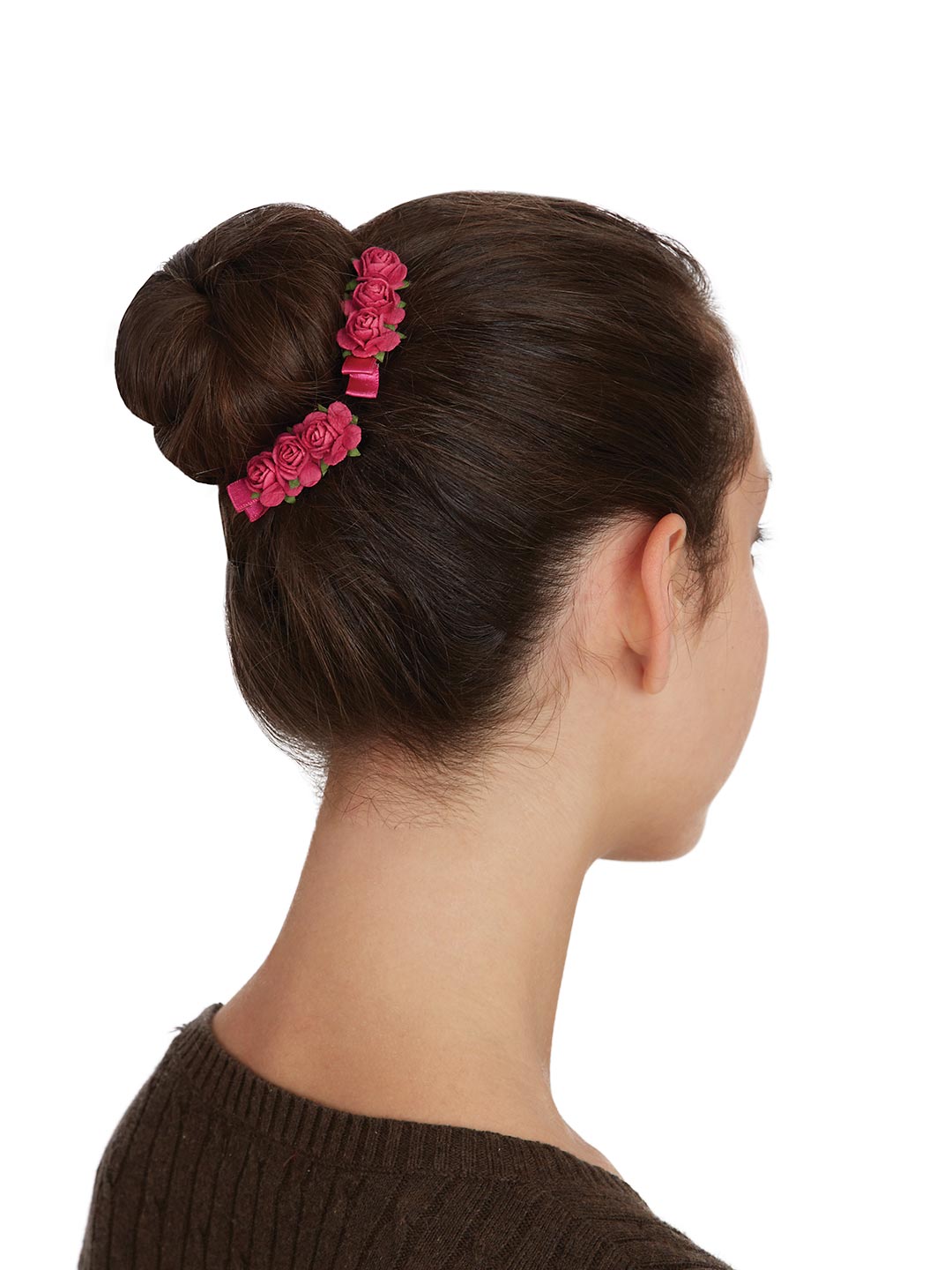 Mimy Satin flower hair clip