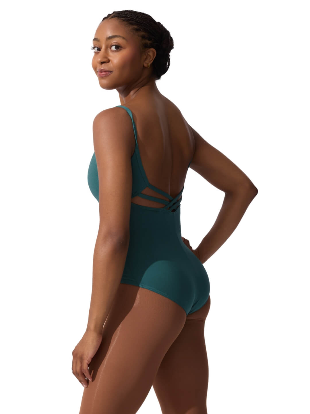 Studio Collection Strappy Back Camisole Leotard