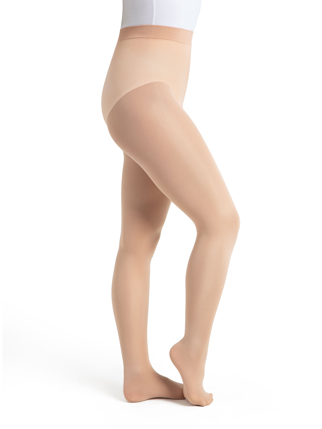 Capezio 1915 Footed Tight with Self-Knit Waistband - Picture 18 of 27