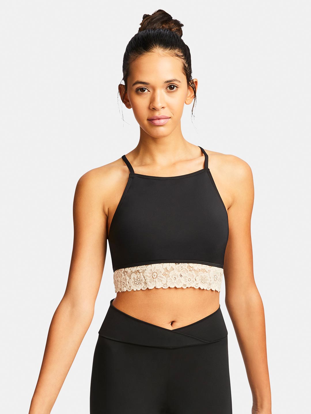 Attitude High Neck Bra Top (C/D Cup)