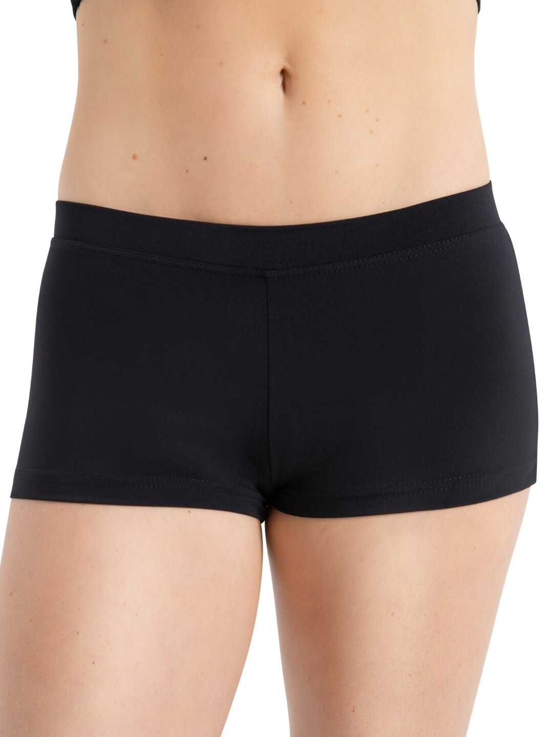 Capezio Boy Cut Low Rise Shorts Black TB113