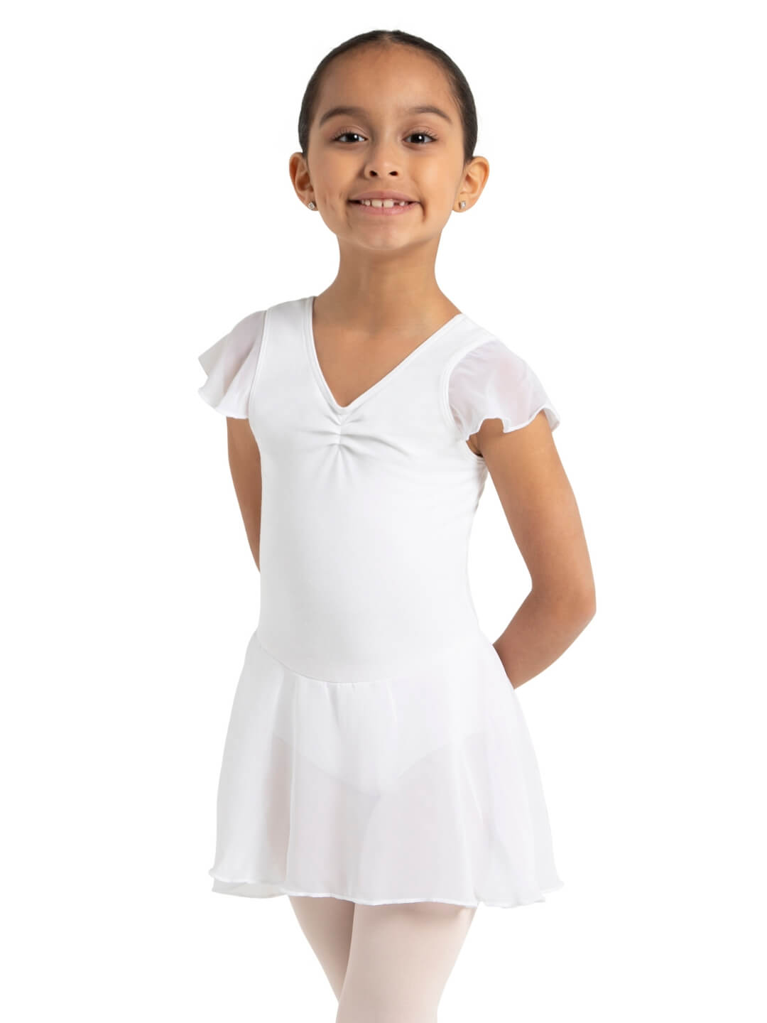 Flutter Sleeve Dress - Girls