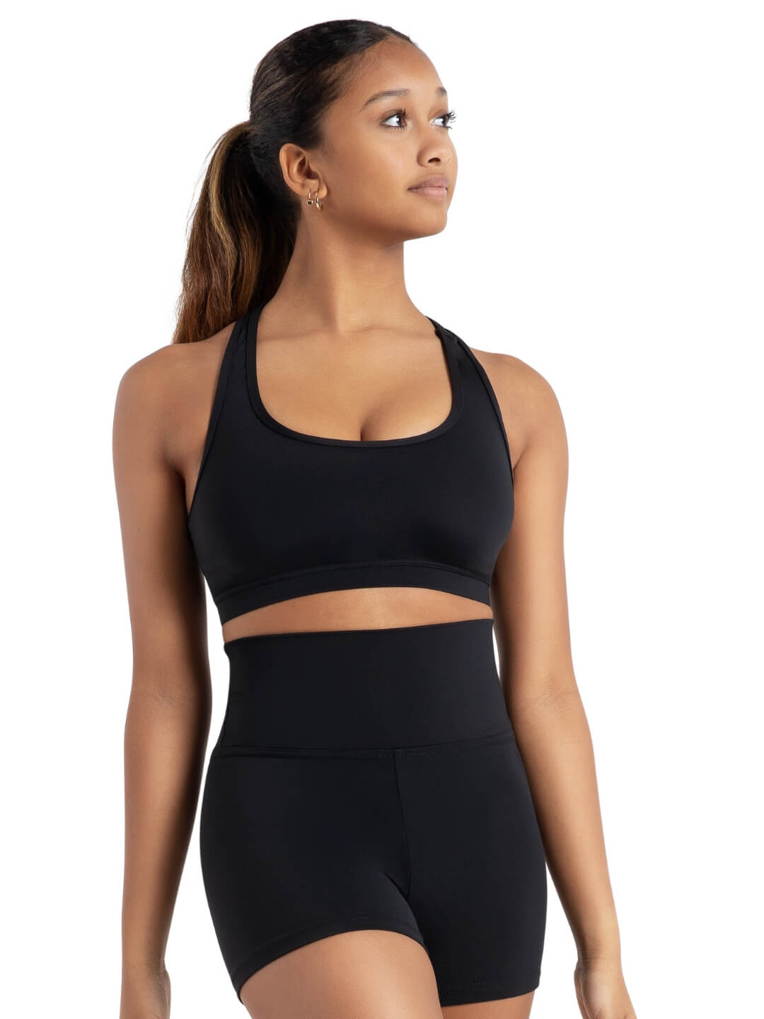 Capezio Racerback Bra Top Black TB239W