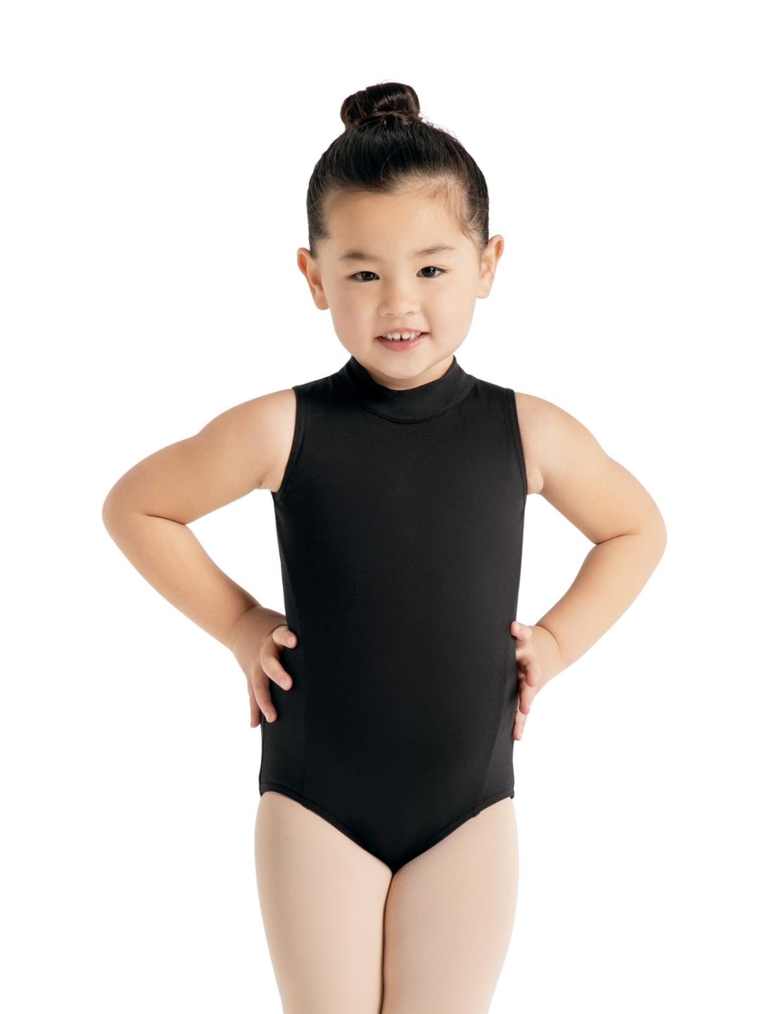Capezio Studio Collection High Neck Leotard Child Black SE1025C