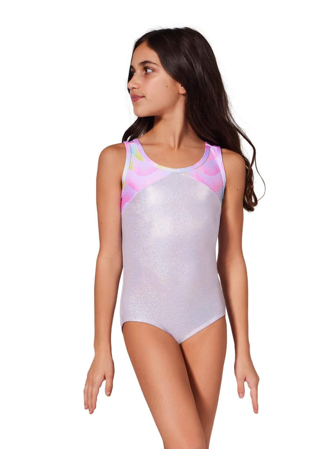Capezio Sunset Wave Sunset Leotard - Child Sunset Wave Orchid F12440C