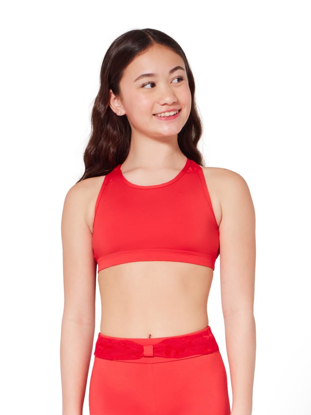 Capezio Take A Bow Spotlight Top - Child Red F12425C