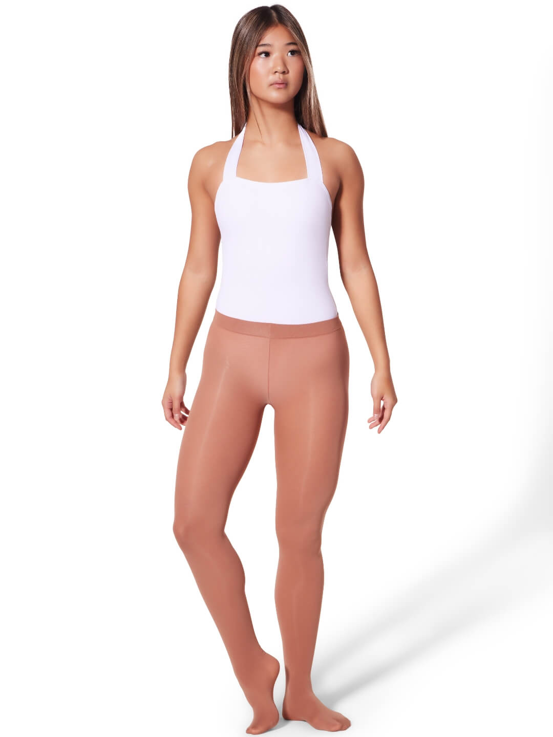 Capezio 1915 Footed Tight with Self-Knit Waistband - Picture 19 of 27