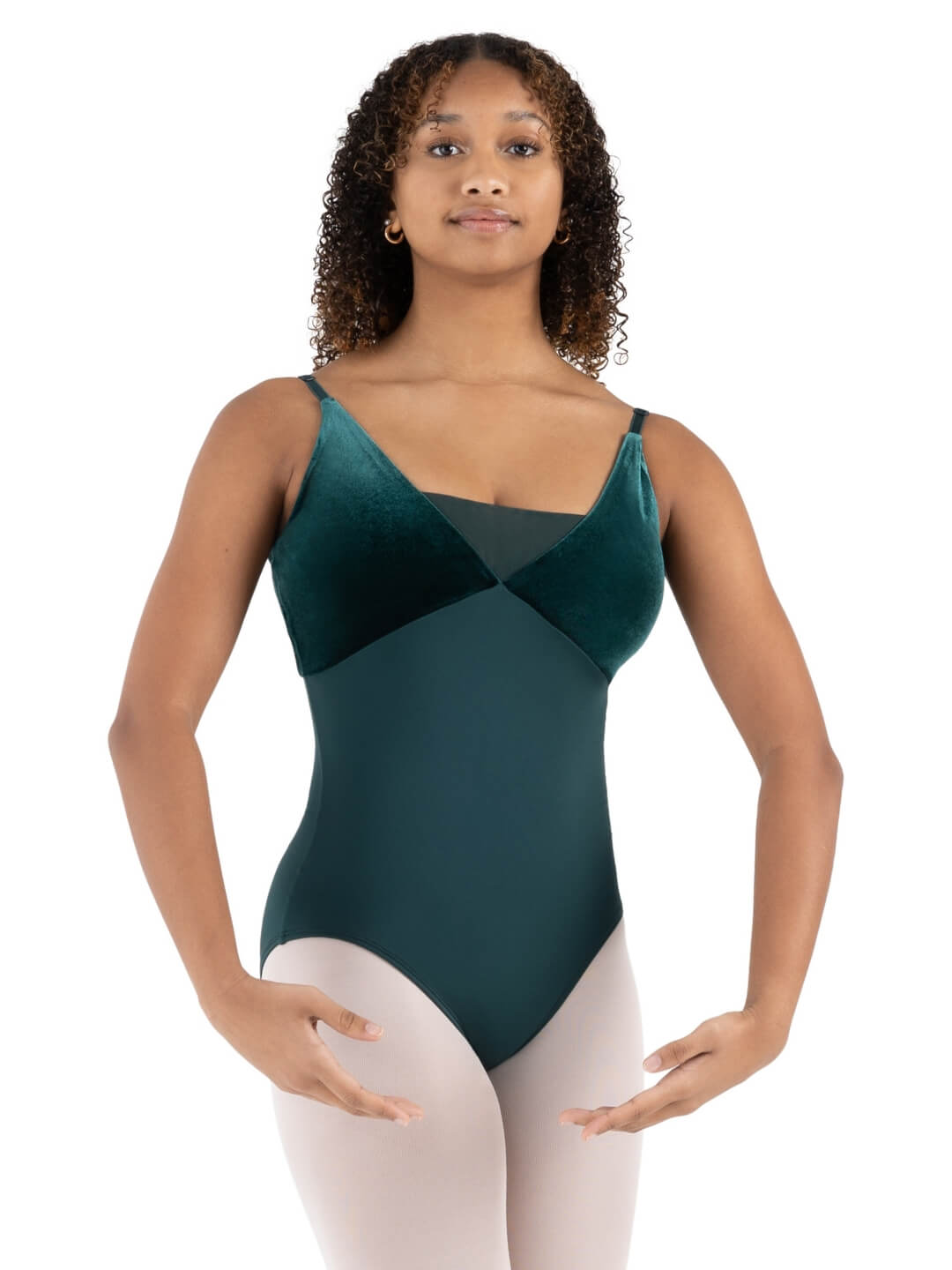 Velvet Forest Pine Leotard